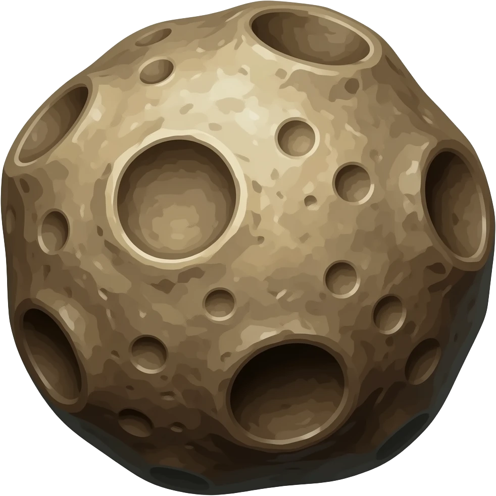Asteroid emoji