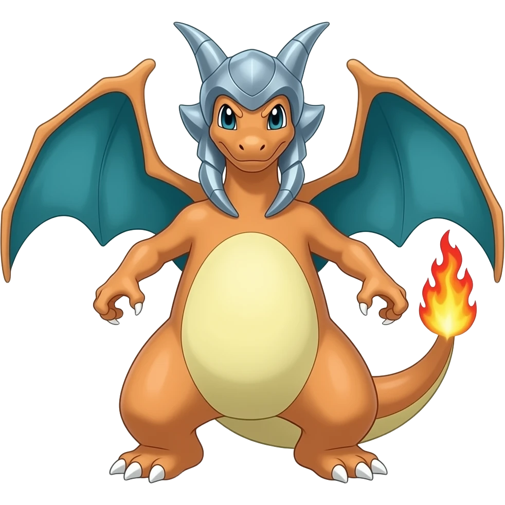 Charizard Mewtwo mix try again emoji