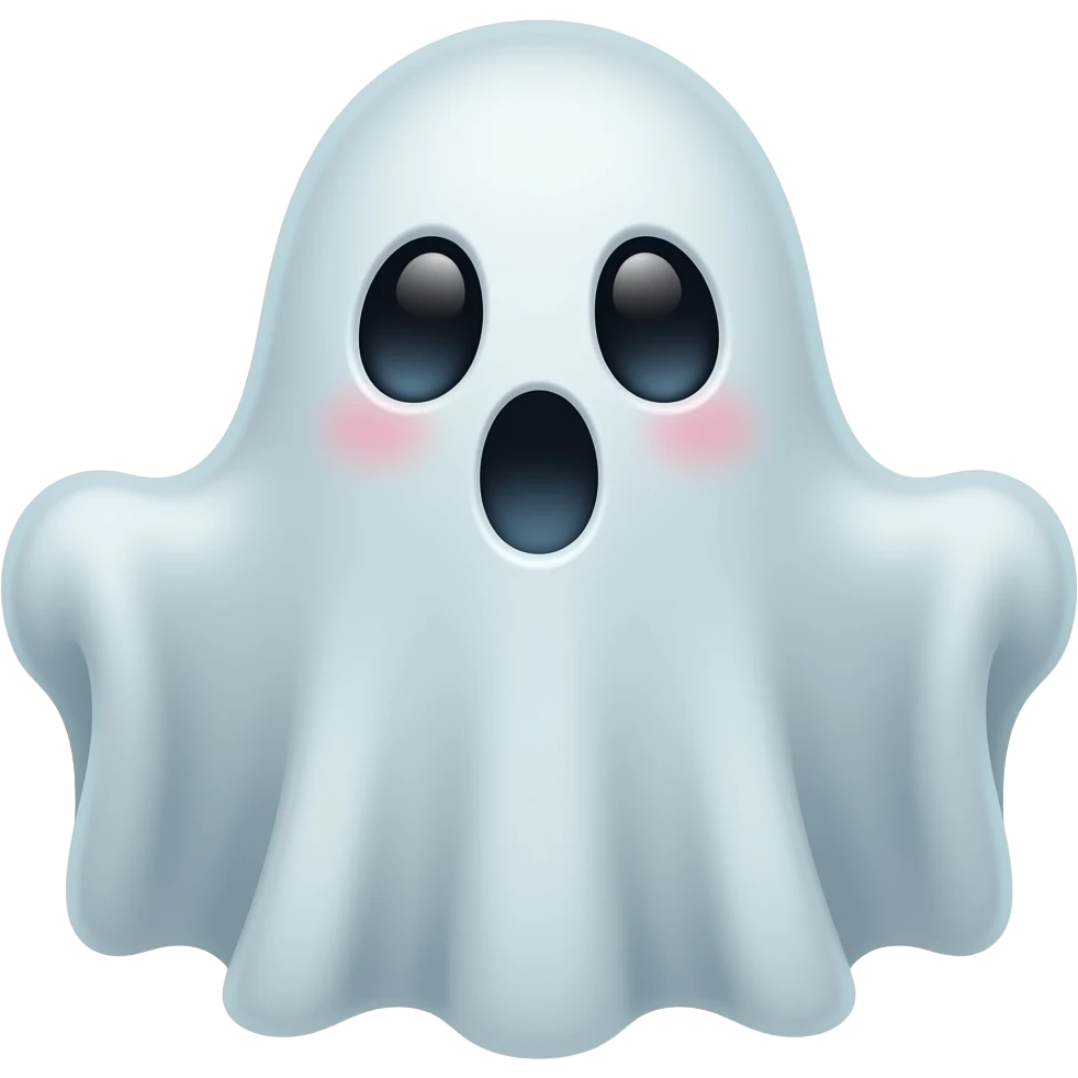 CUTE SPOOKY GHOST emoji