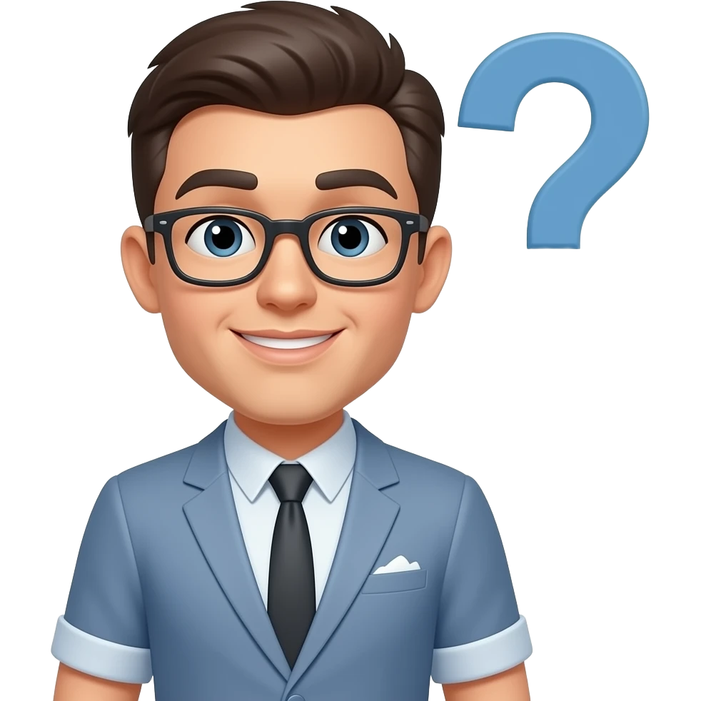 question and answer emoji