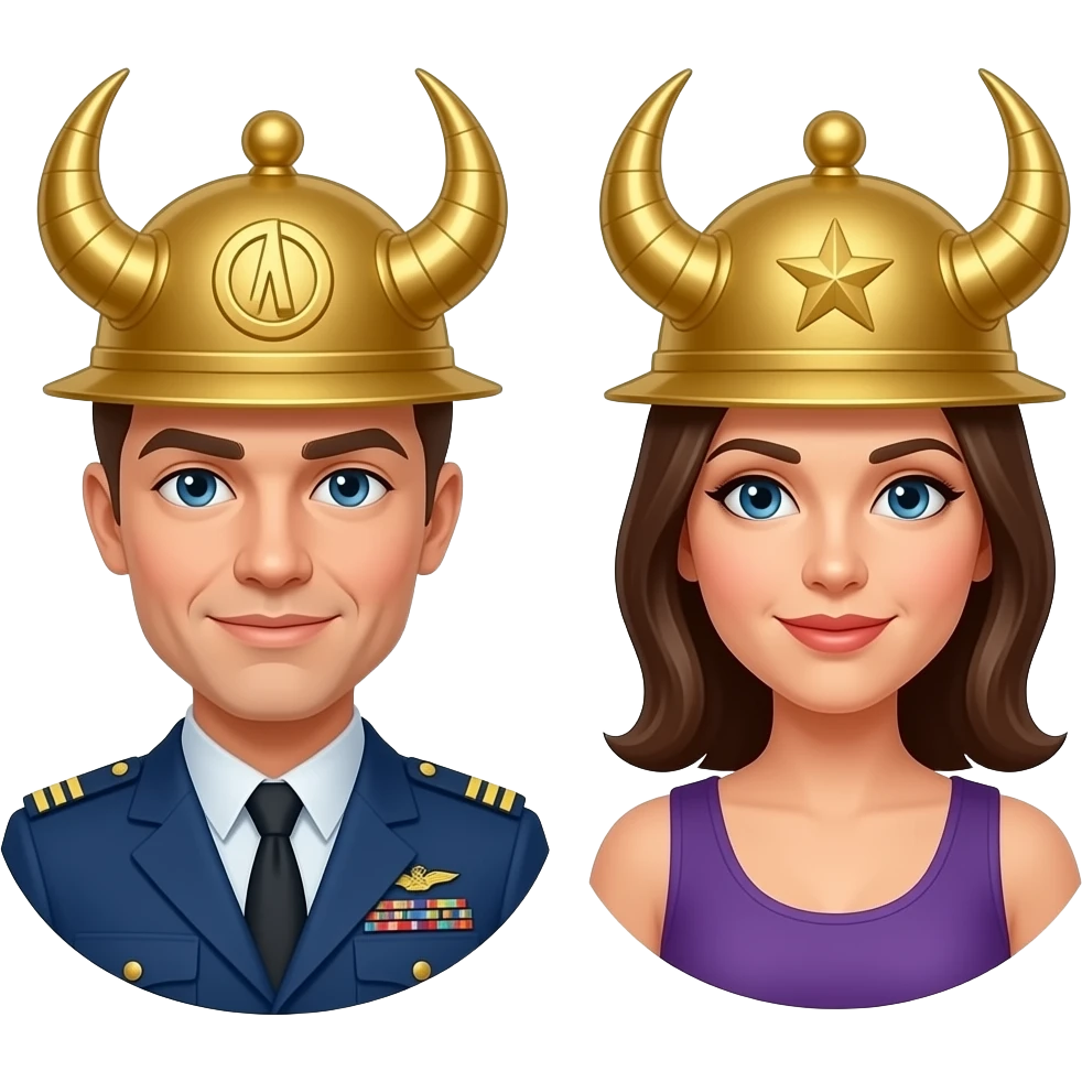 two sirens emoji