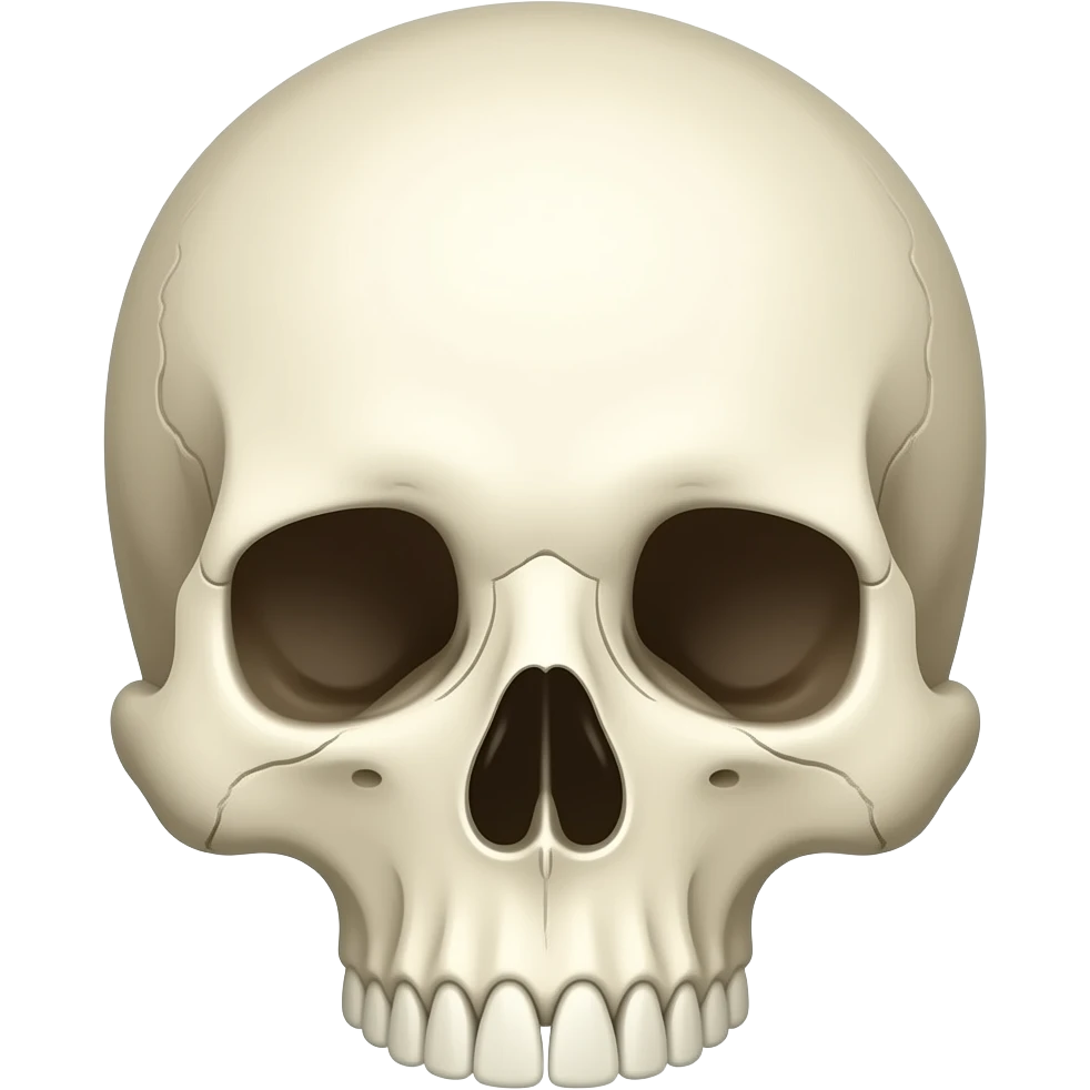 Skull rectangular png emoji