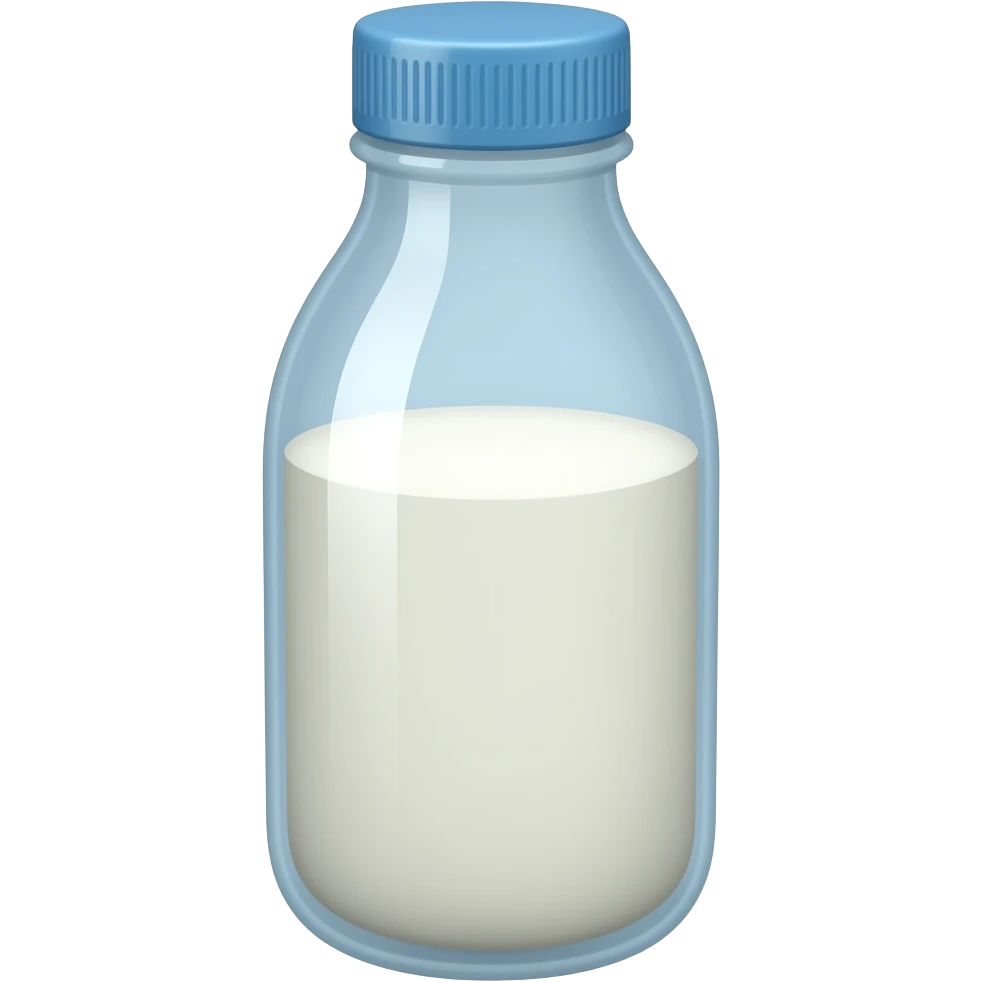 Bottle of milk emoji