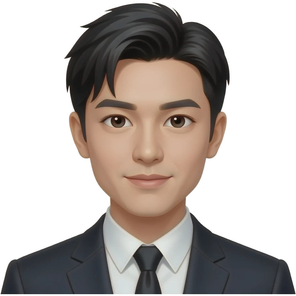 Ha i capelli neri e cinese si trucca pochissimo e si veste abbastanza elegante emoji