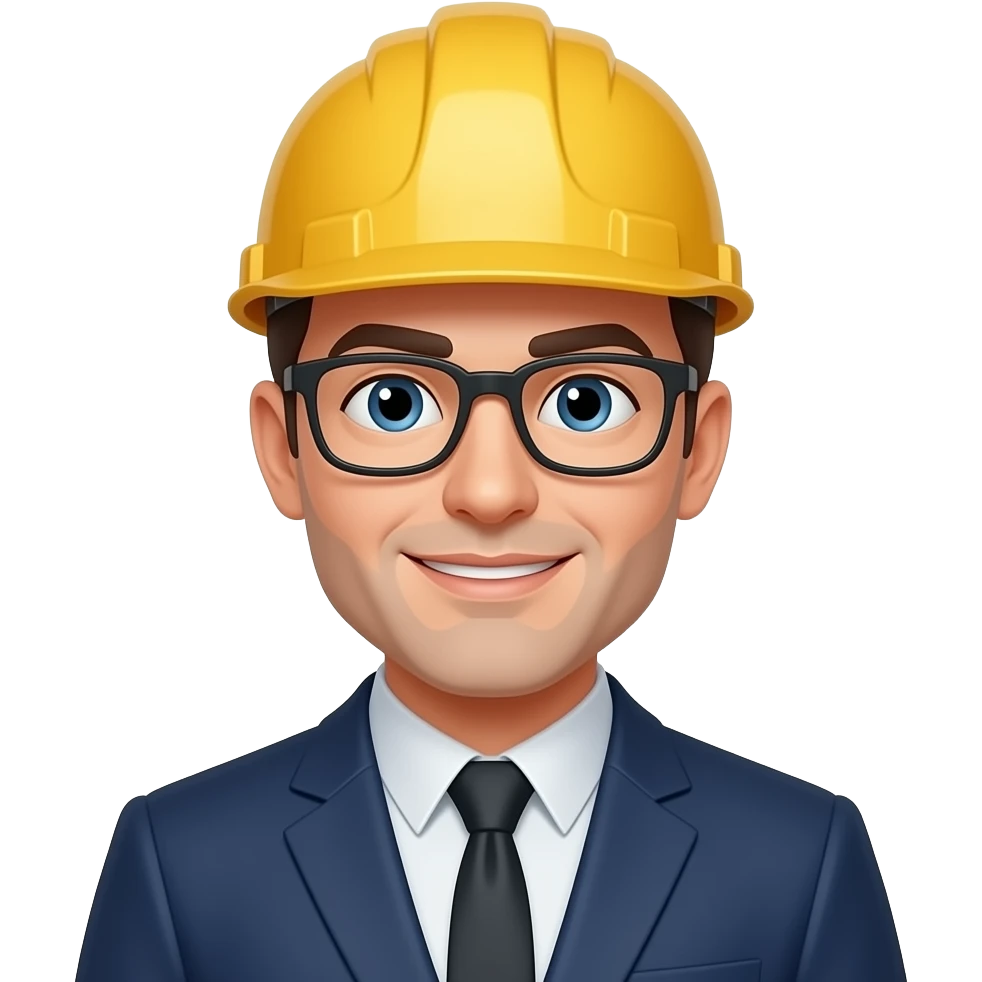 Intelligent engineer emoji emoji