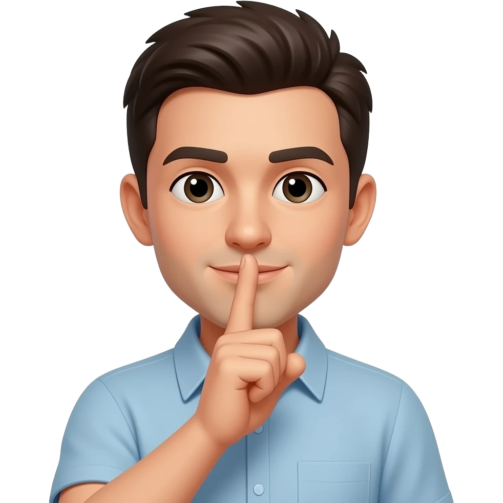 shh emoji