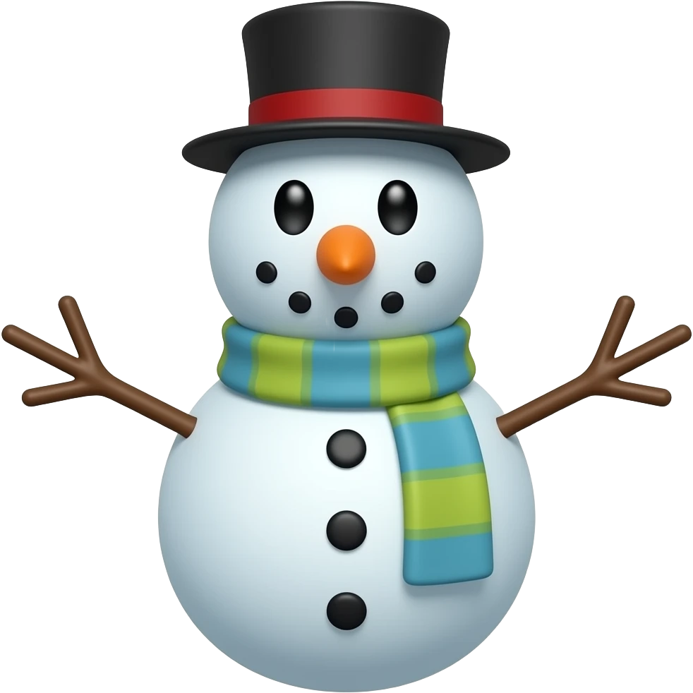Snowman emoji