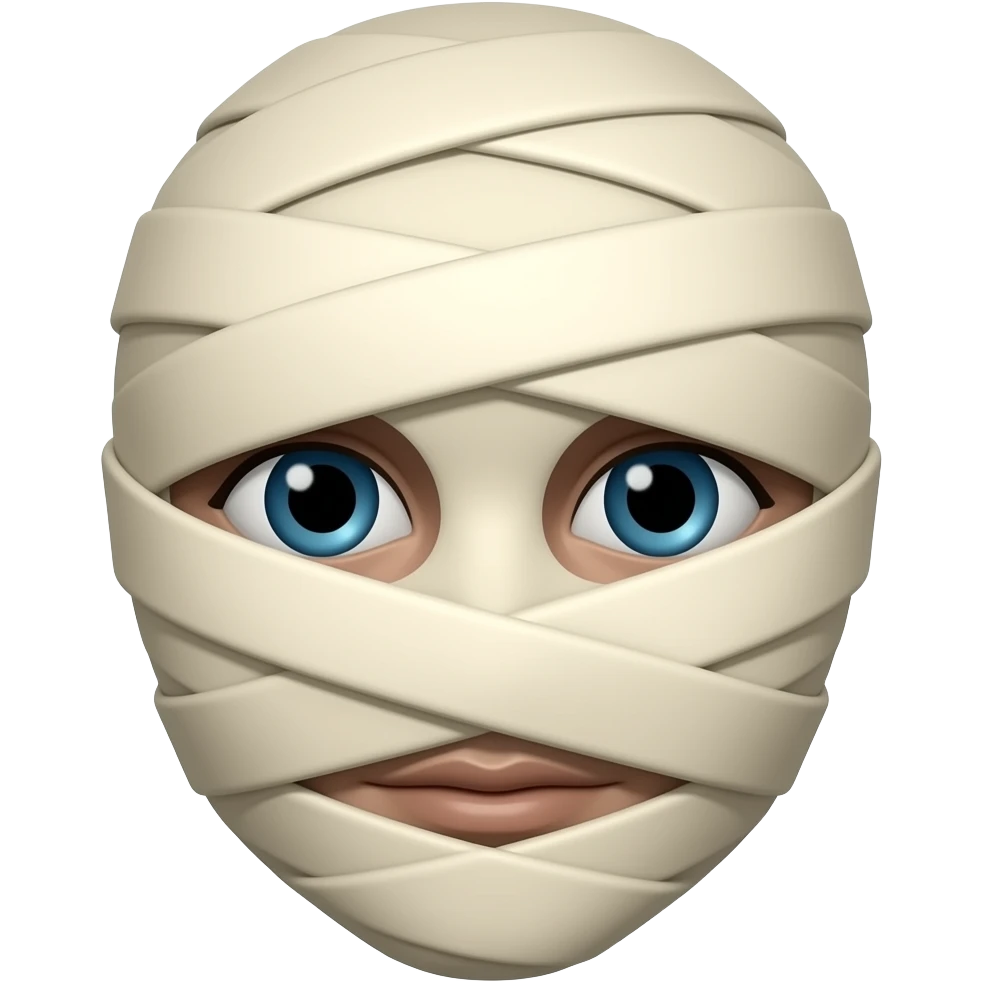mummy face emoji