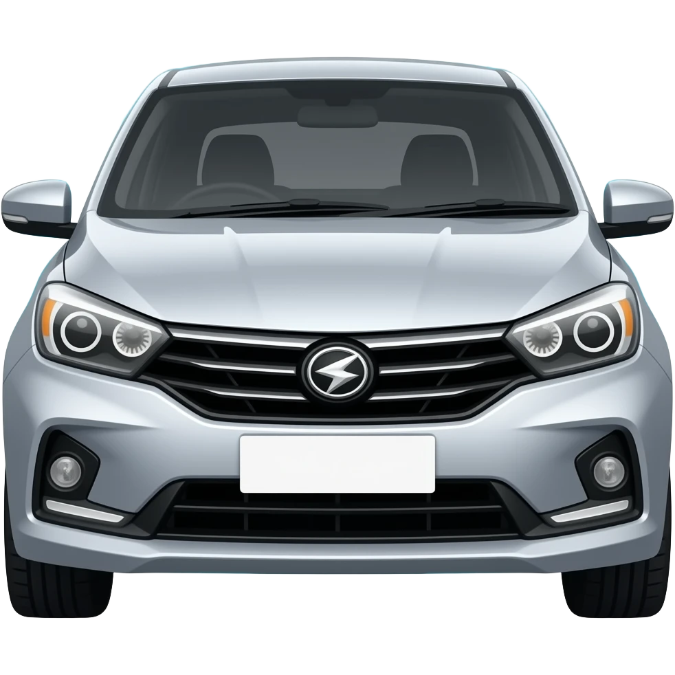 Perodua bezza gleyerring silver emoji emoji