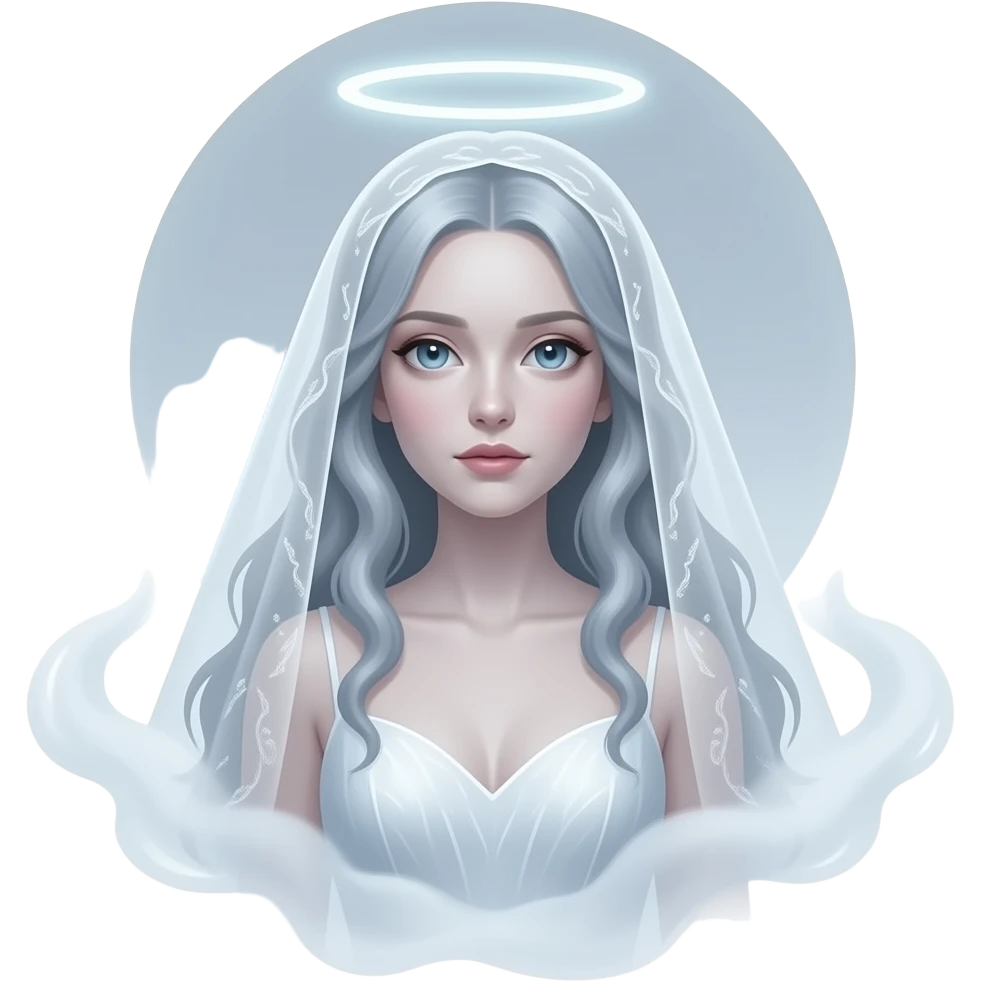 ghost bride emoji