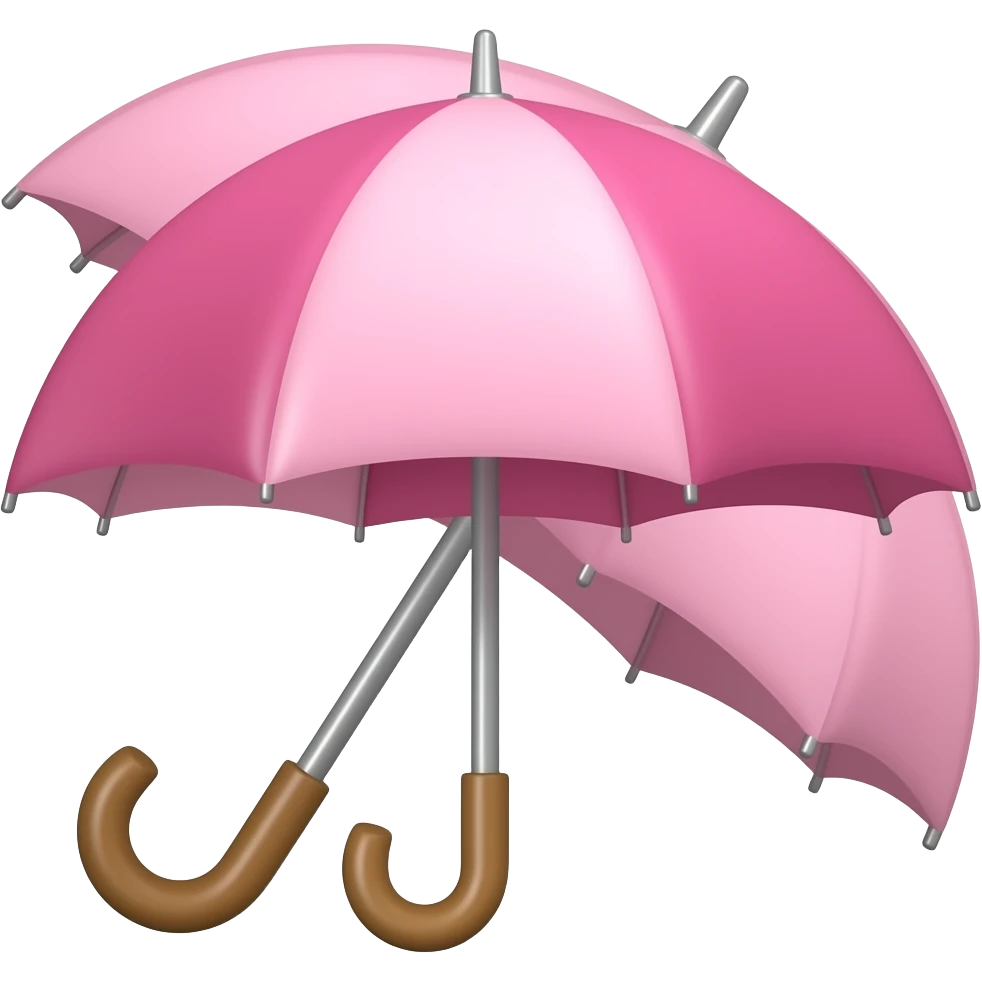 Pink umbrella emoji