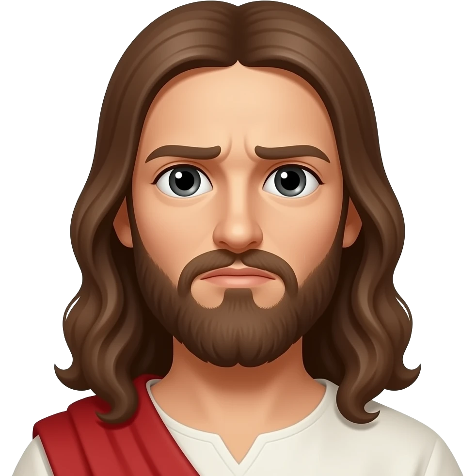 jesus desaprobando emoji