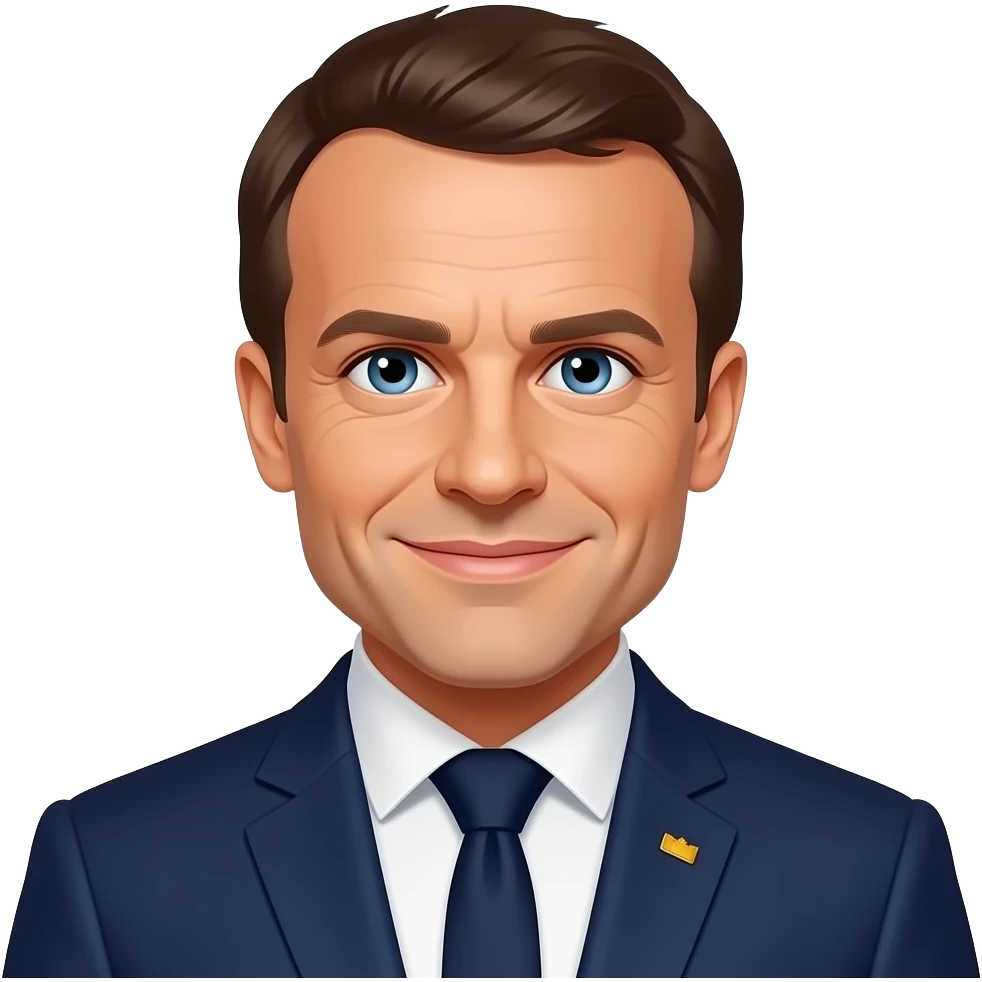 Emmanuel Macron emoji