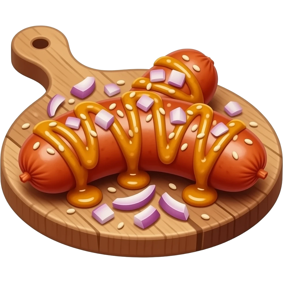 curry wurst emoji