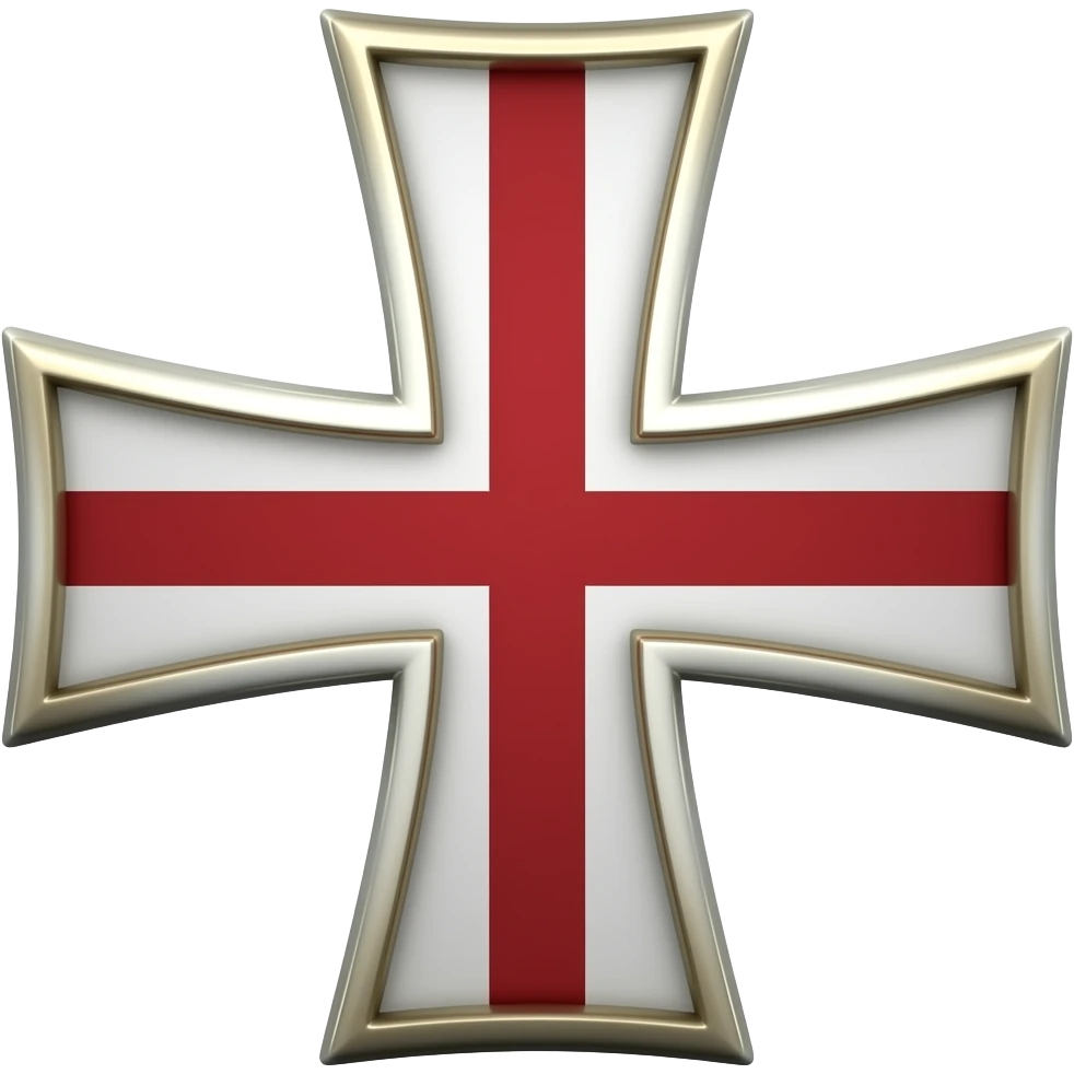 Huguenot cross emoji