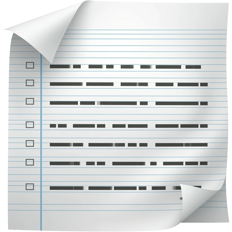 writen exam emoji