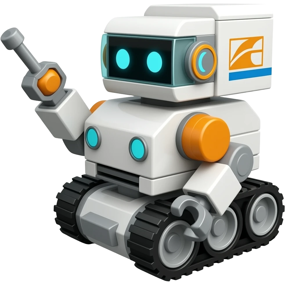 lego delivery robot emoji