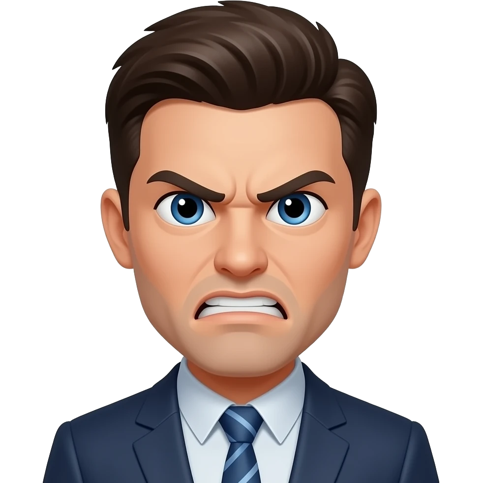 Angry emoji