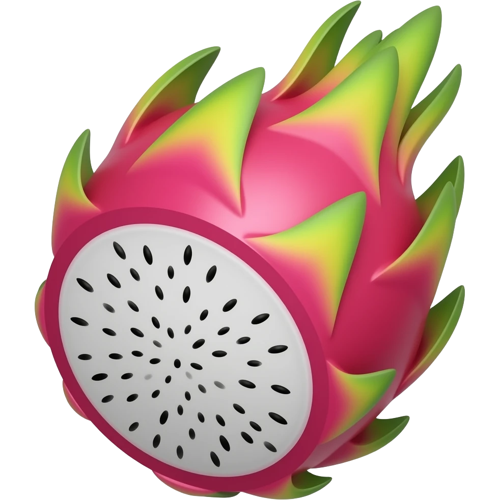 Genrate an emoji of blox fruit dragon fruit emoji
