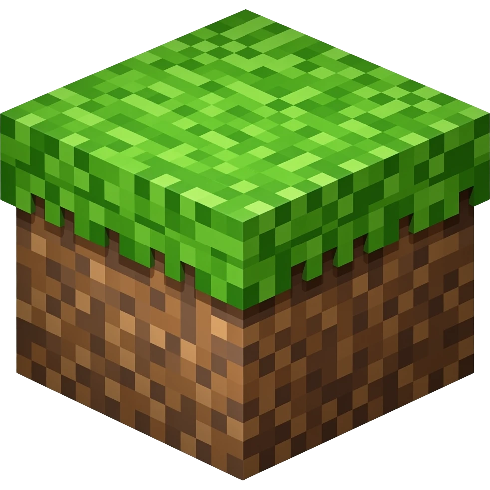 grass block emoji