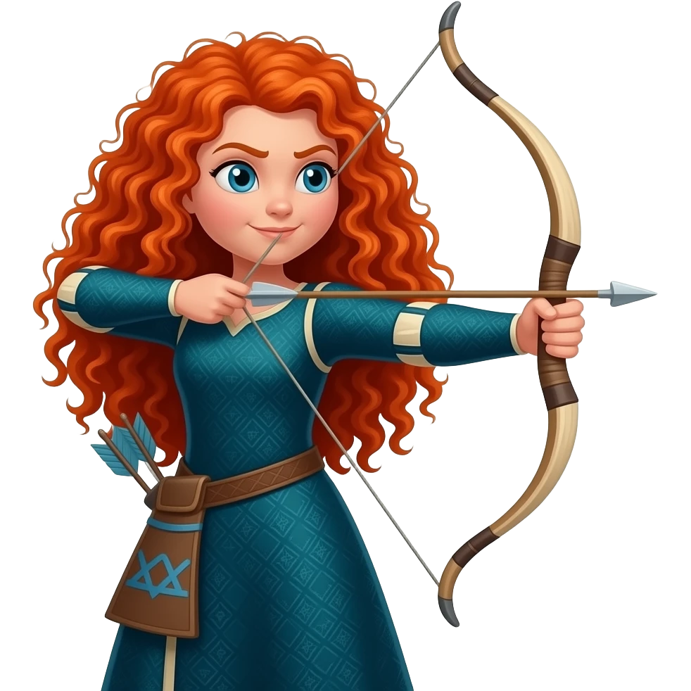 Merida valiente emoji