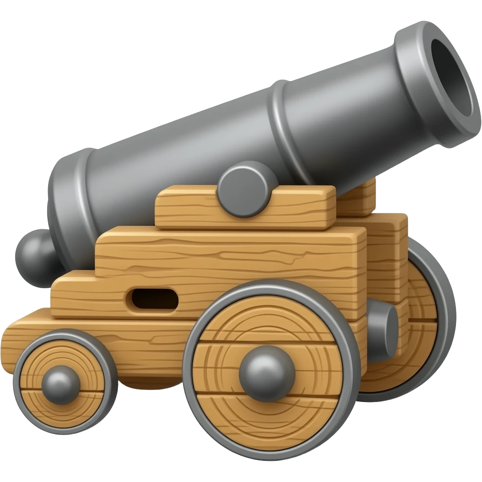 Just this hello e cannon emoji
