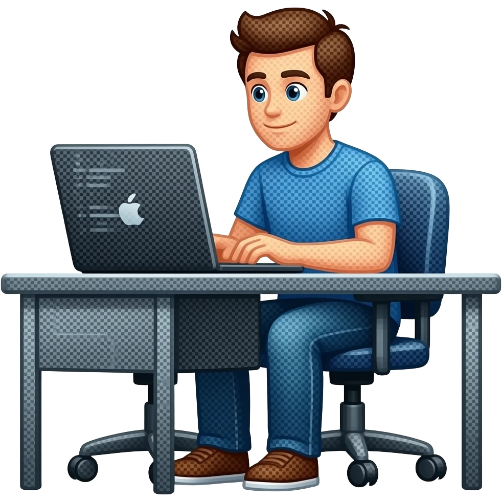 a person coding , retro comic book marvel super mechantstyle, halftone ... emoji