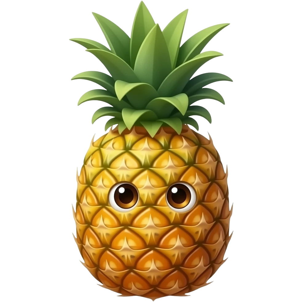 Illegal pineapple emoji