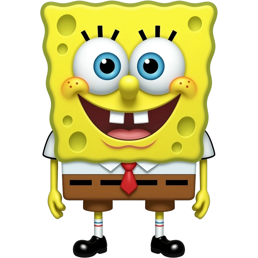 Make a spungbob emoji