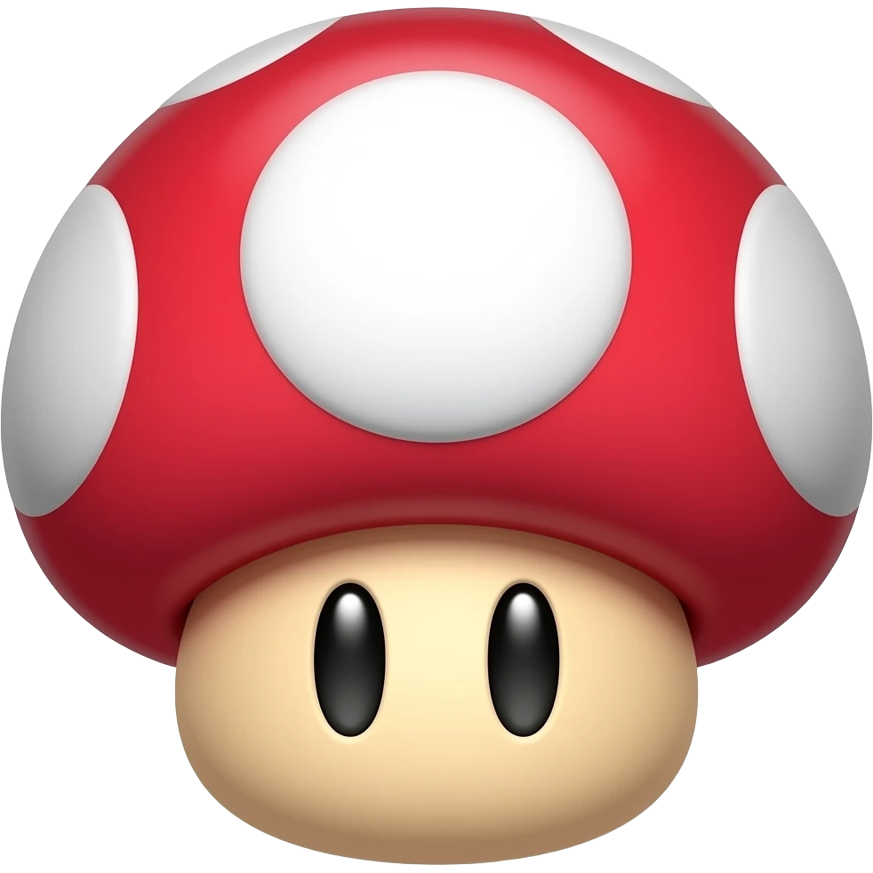 cogumelo mario emoji