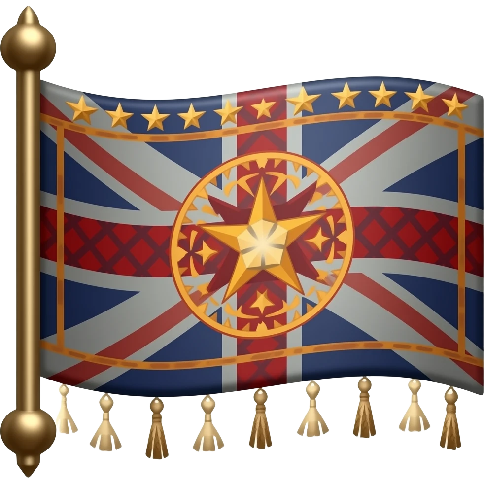 Drapeau gitan emoji