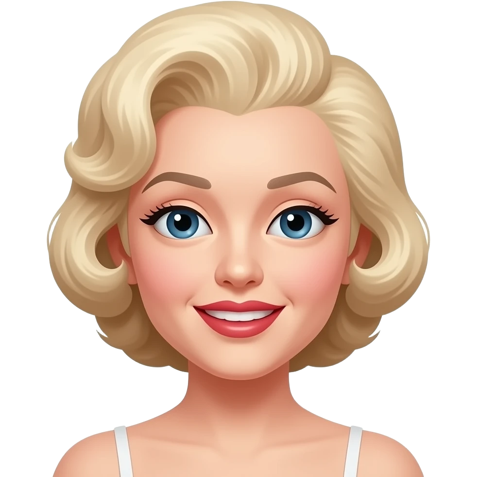 South Korea Marilyn Monroe. emoji