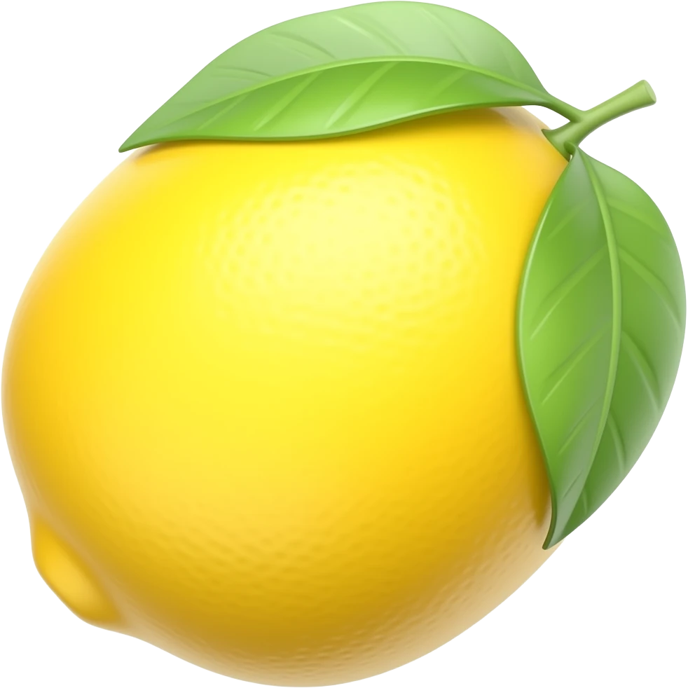 Lemon emoji