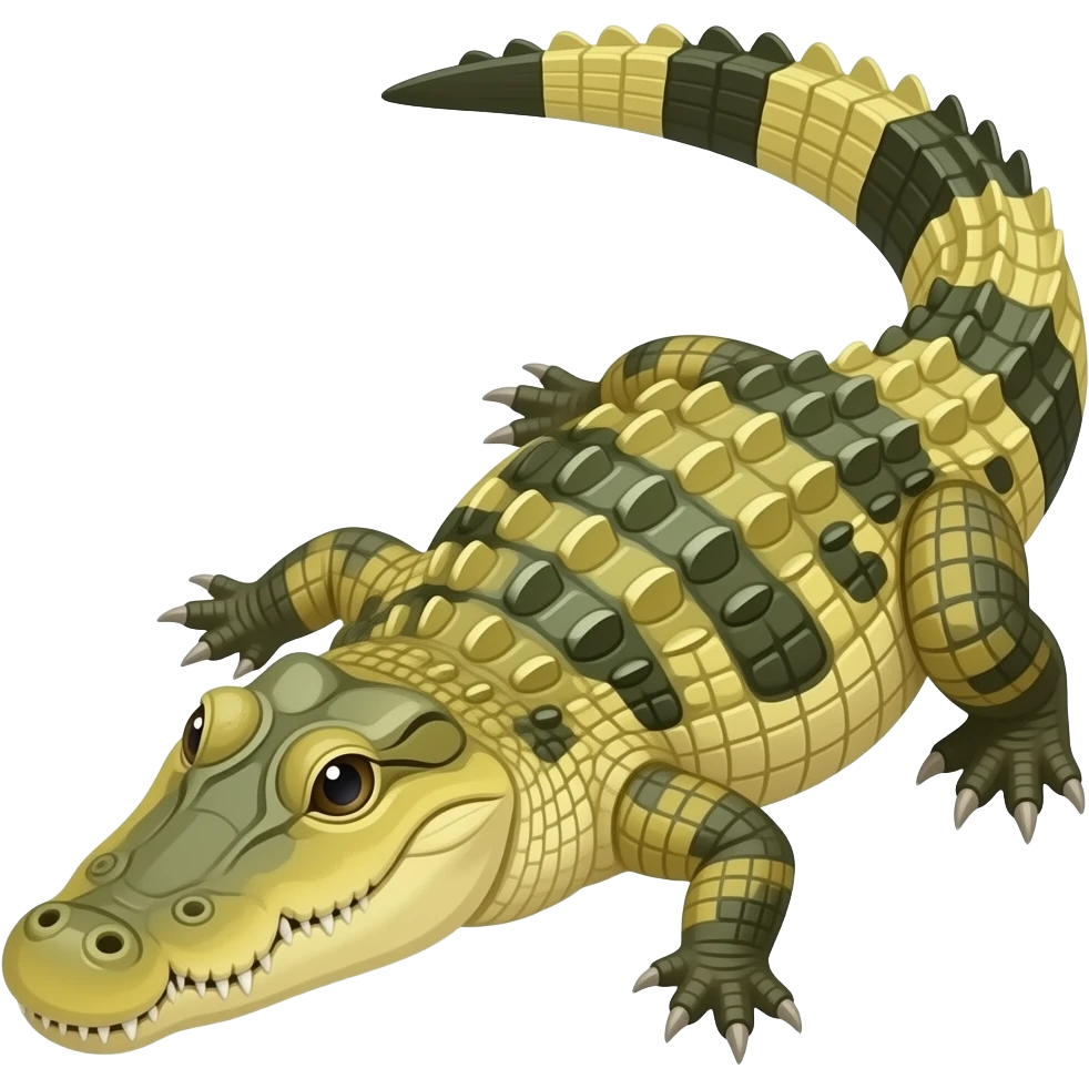 Nile crocodile emoji