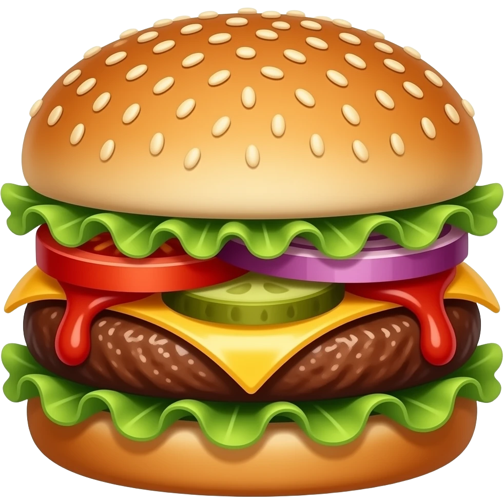 hamburger emoji