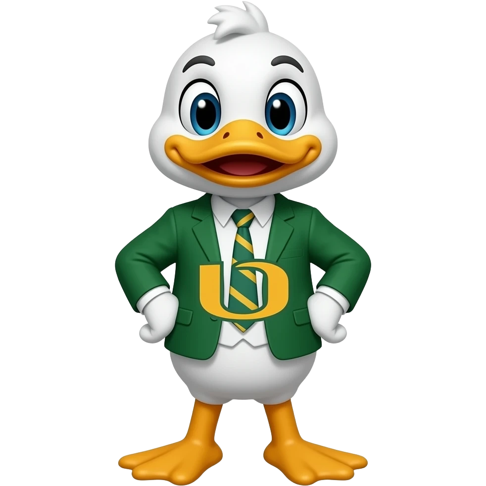 Oregon ducks emoji