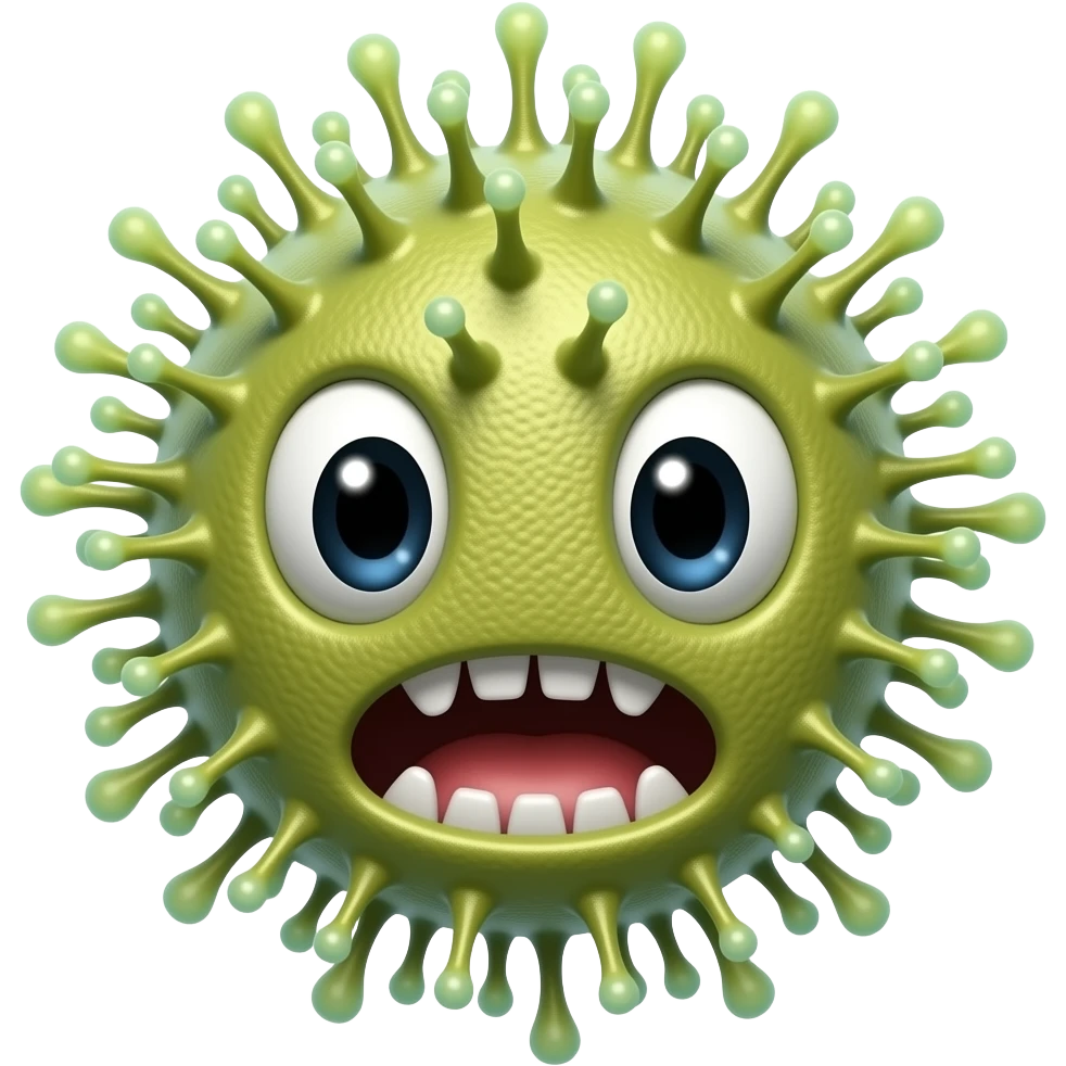 bacteria emoji