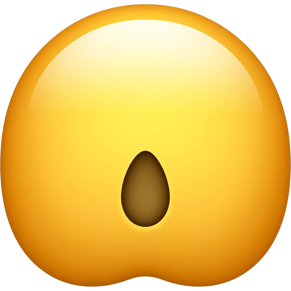 Make a round emoji butt hole emoji