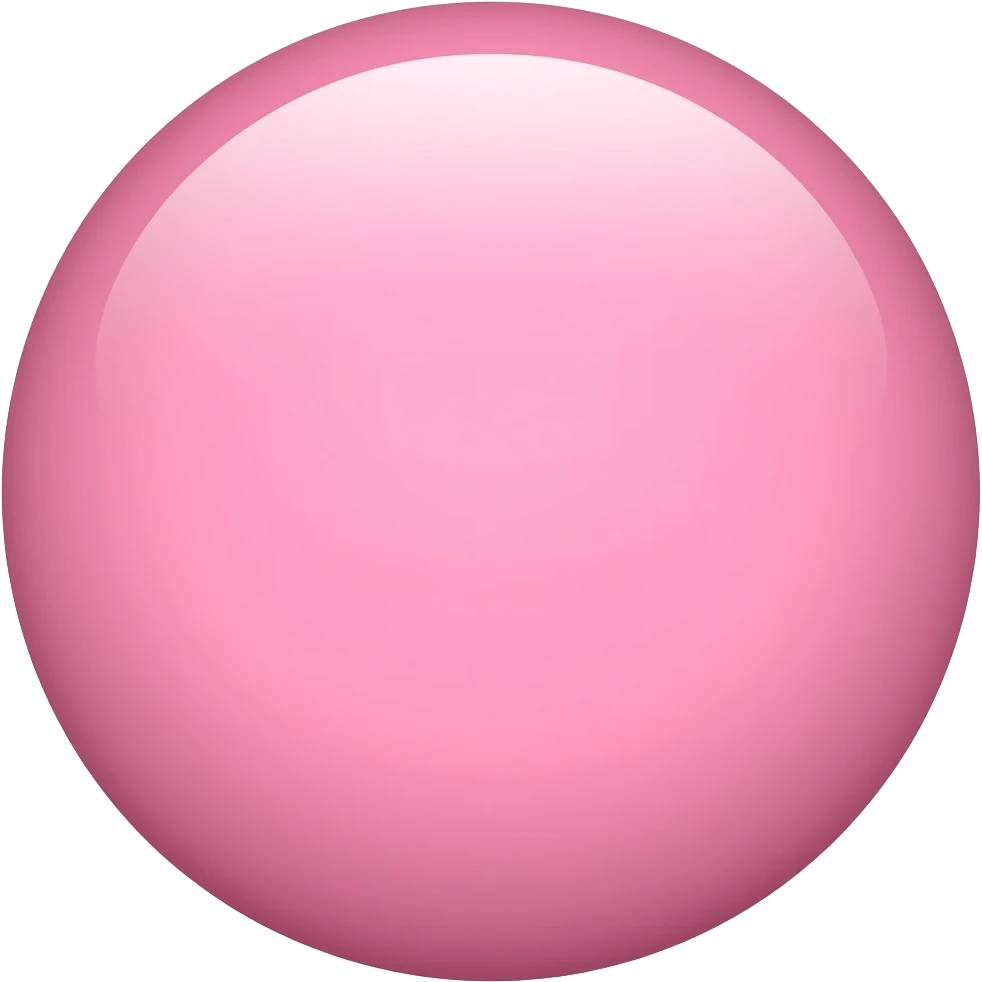 Pink Circle emoji