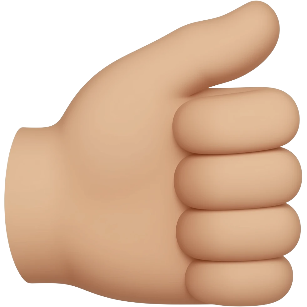 hand arrow emoji