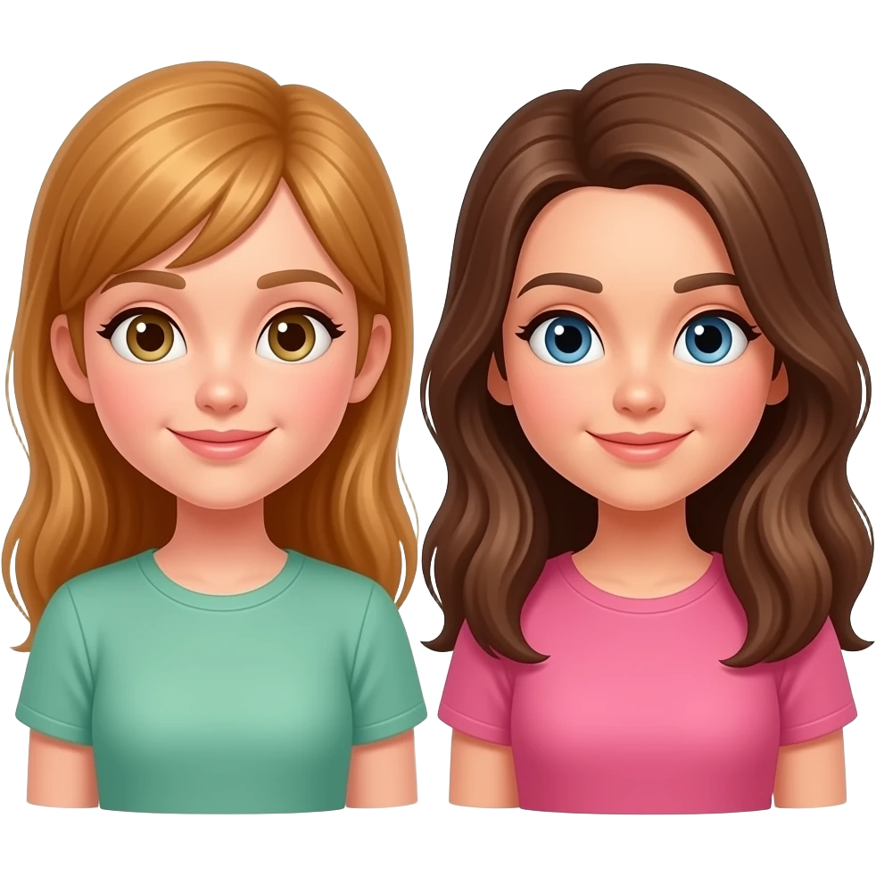 2 bff sceme girls emoji
