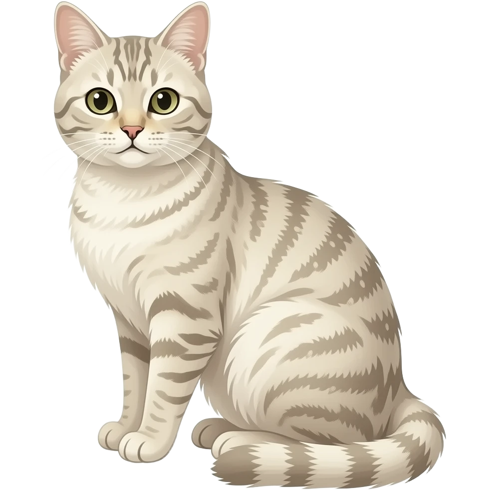 Cat art nouveau emoji