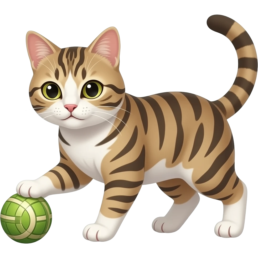 cat ball emoji