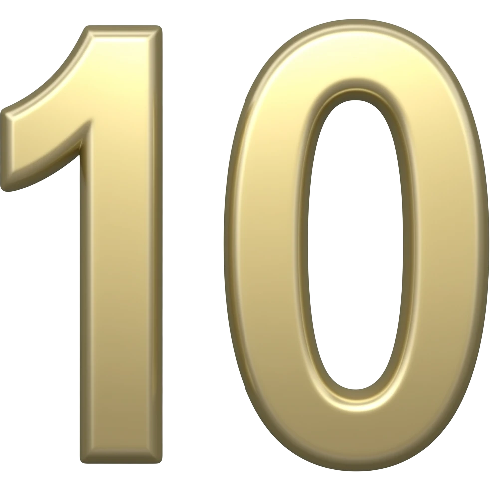 10 emoji
