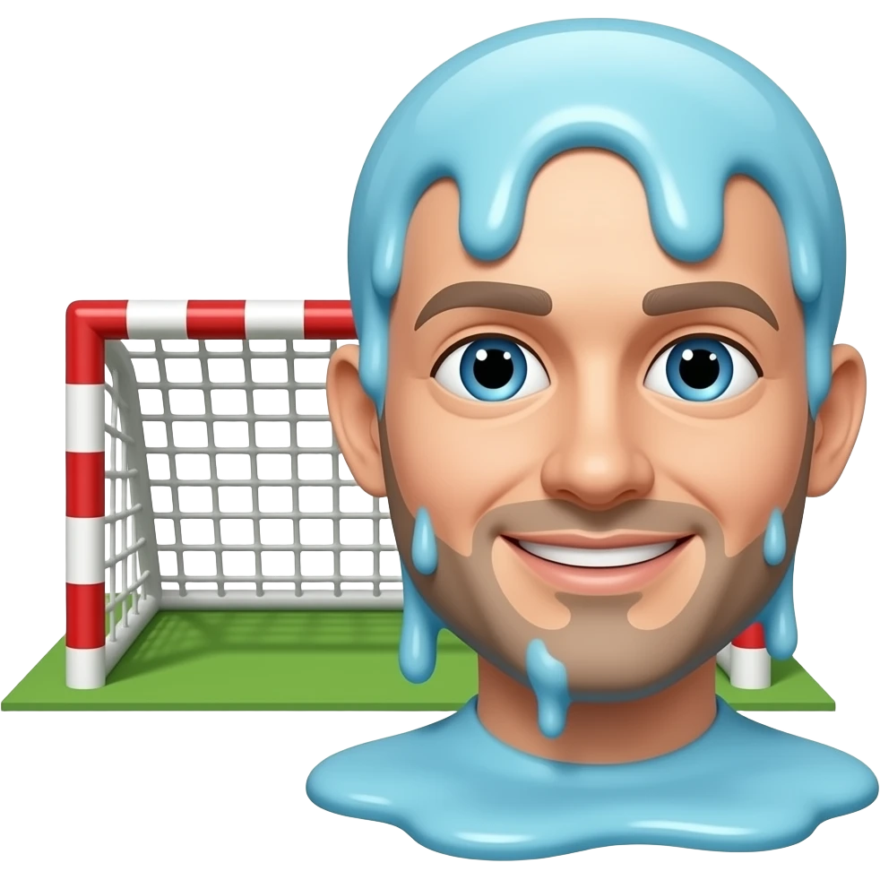 🫠🥅☺️ emoji