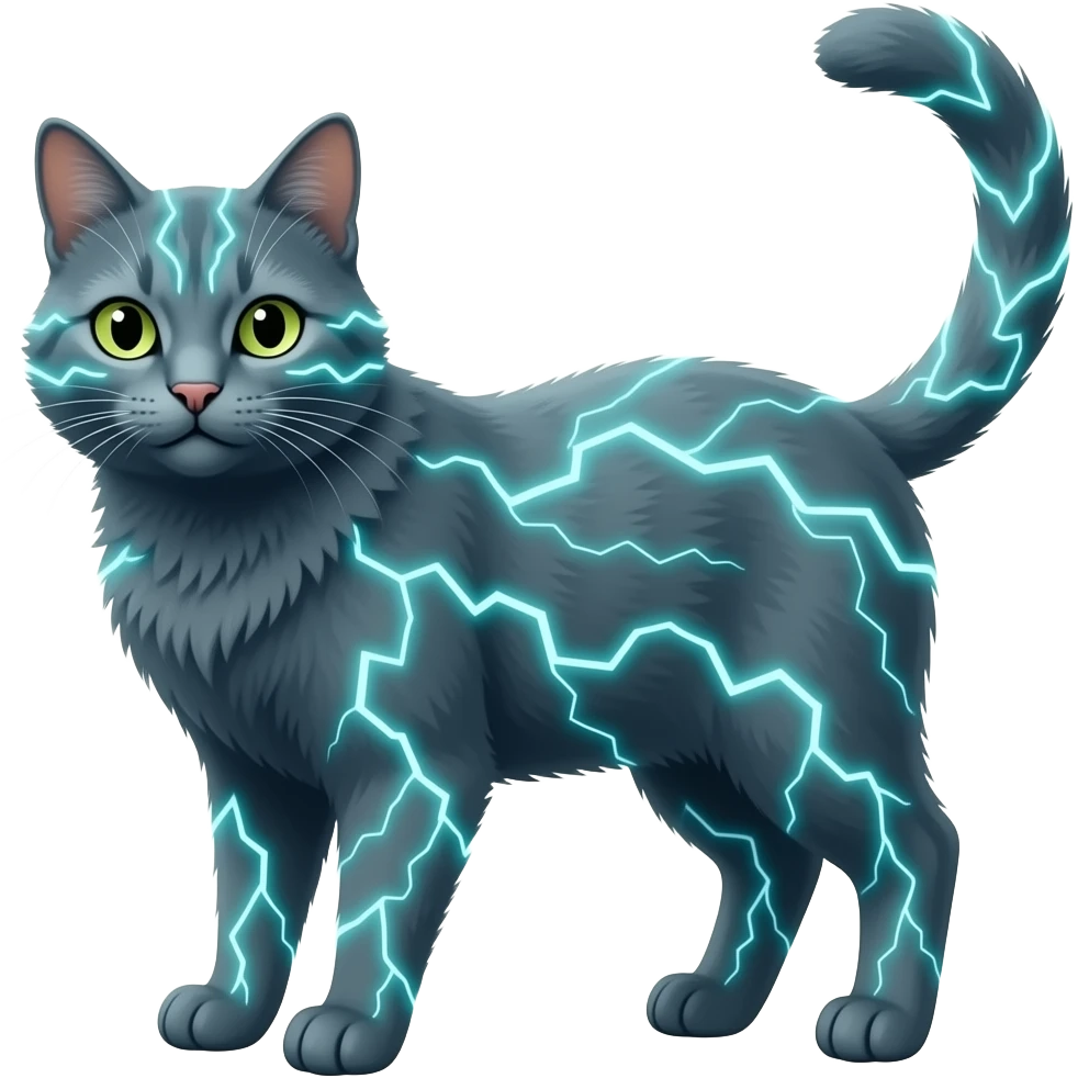 Electric Cat emoji