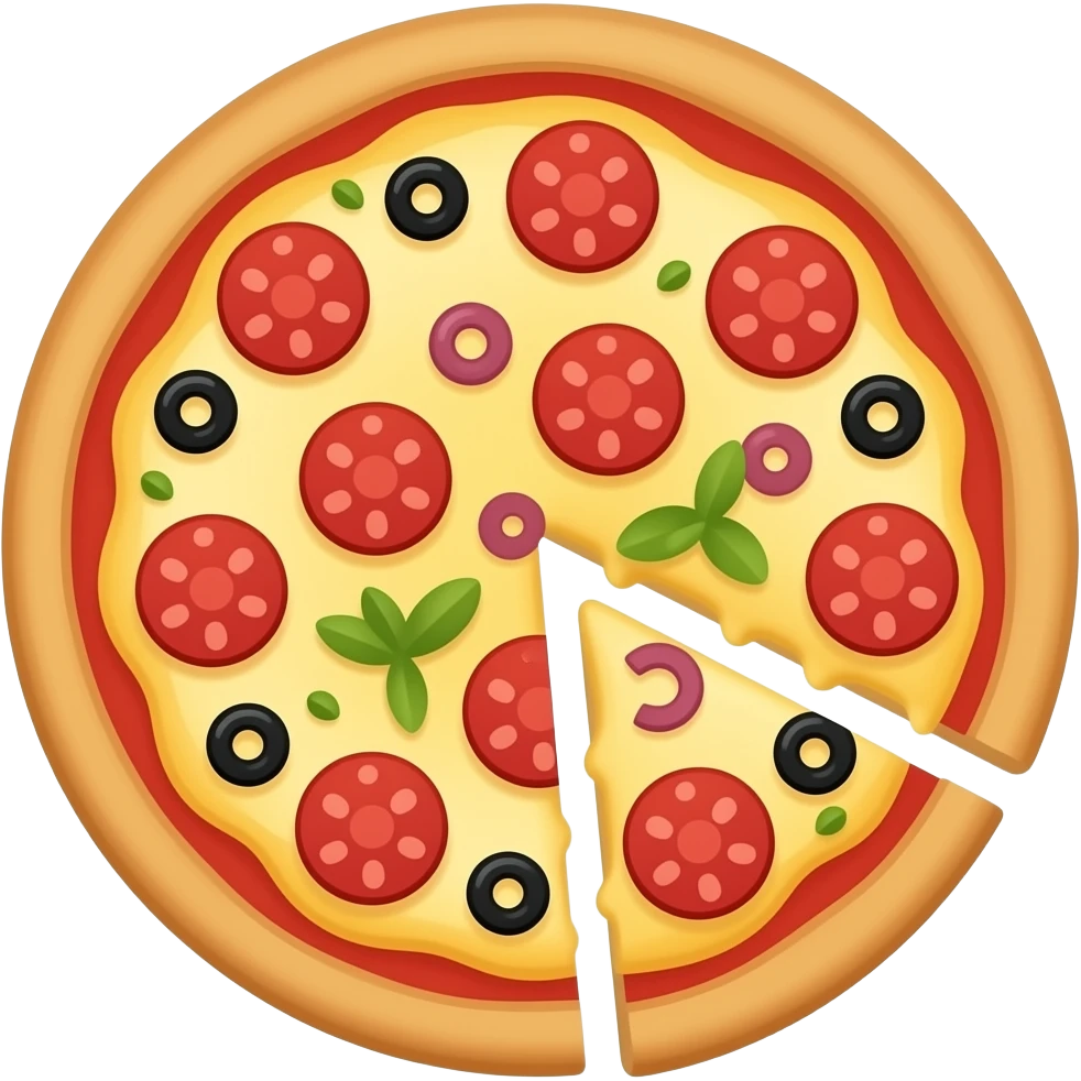 Pizza emoji