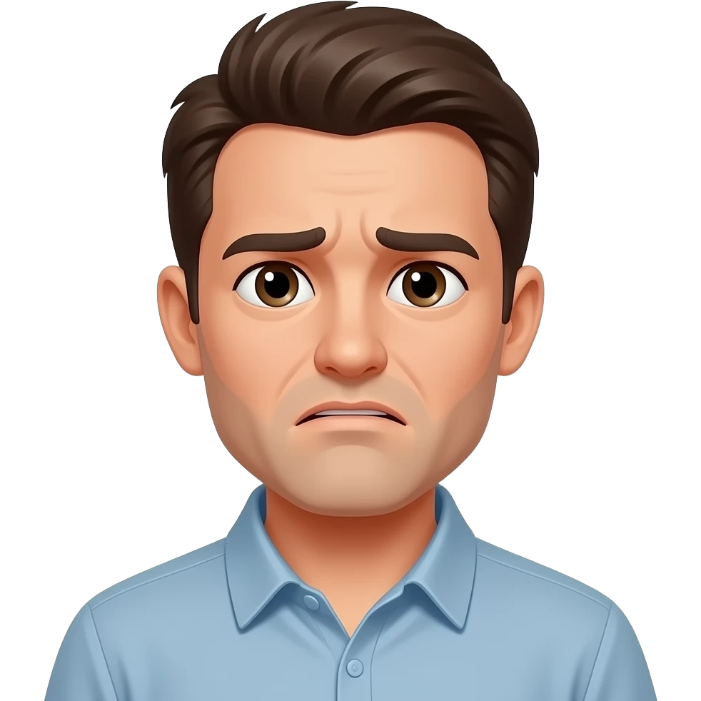 guy have a problem emoji
