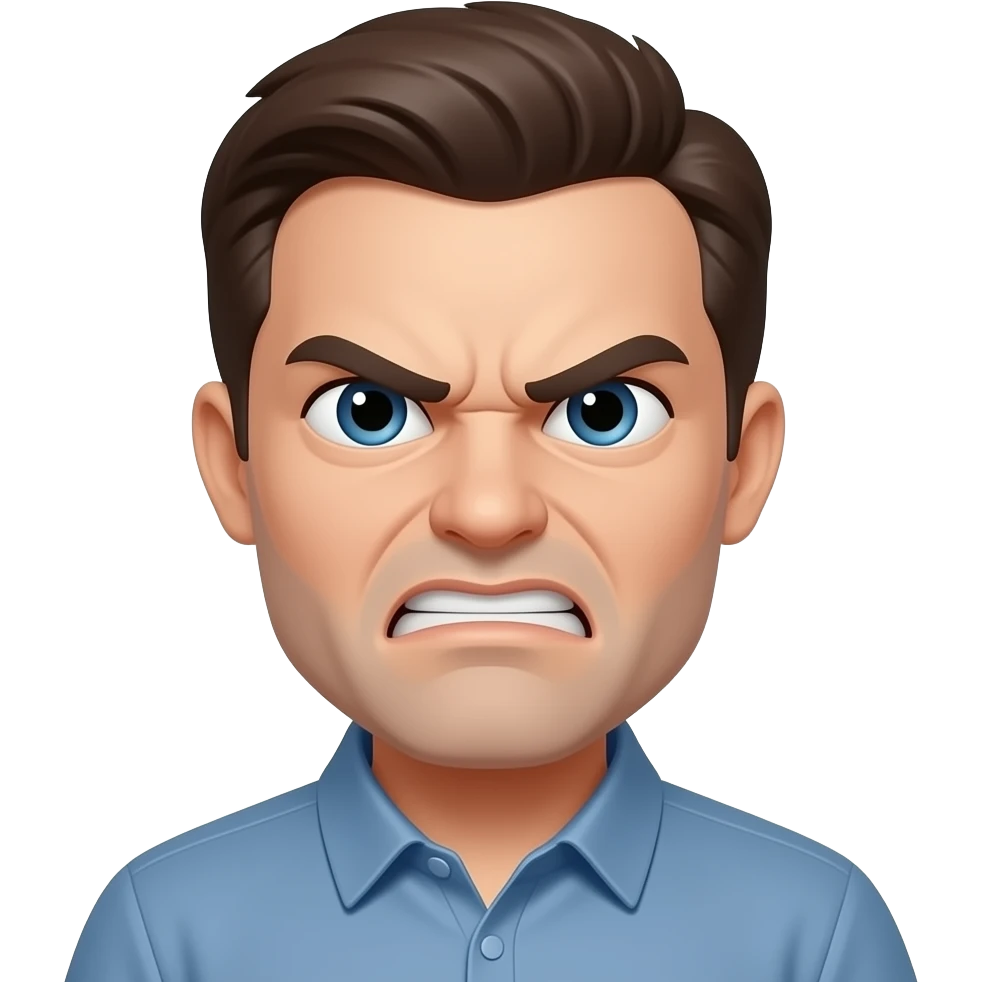 Mad emoji