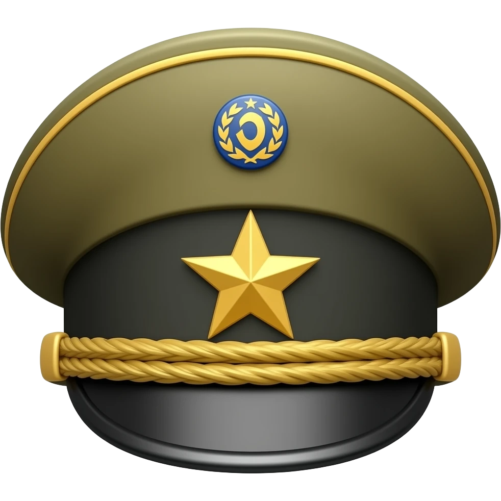 soldier hat emoji